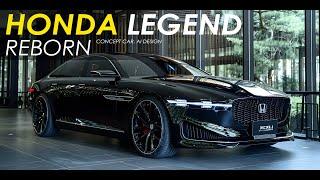 Honda Legend Reborn Concept Car, AI Design