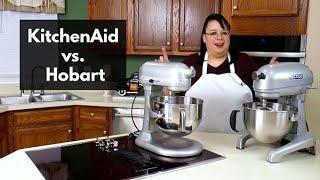 KitchenAid Stand Mixer Pro 600 vs Hobart Comparison Battle | Bread Dough | What's Up Wednesday!