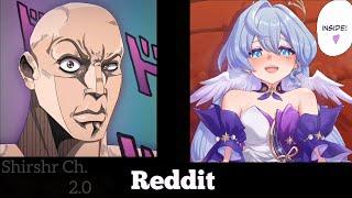 ANIME vs REDDIT (The Rock Reaction Meme) | HONKAI STAR RAIL part 3