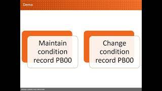 04   SAP RETAIL   Pricing Overview & valuation