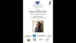 Naomi Shihab Nye: "We are Living in a Poem"