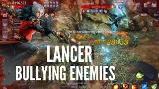 MIR4 LANCER - BULLYING ENEMIES