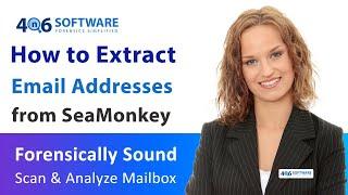 How to Extract Seamonkey  Email addresses – Simple Solution