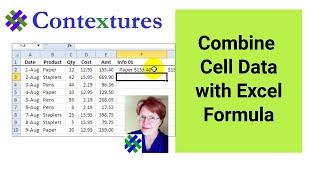 Combine Cell Data in Excel Without Concatenate