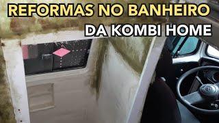 BANHEIRO NA KOMBI FEITO COM (FIBRA DE VIDRO