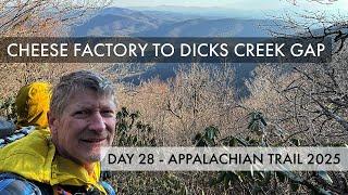 2025 Appalachian Trail Thru Hike Day 28 - Cheese Factory to Dicks Creek Gap