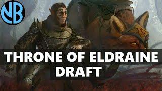 THRONE OF ELDRAINE DRAFT IS INCREDIBLE!!! UNDEFEATED ON MY FIRST TRY?!? (Sponsored by Wizards)