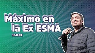 Discurso completo de Máximo Kirchner en la ex Esma