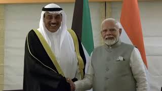 LIVE: PM Modi holds bilateral meeting with HH Crown Prince of Kuwait