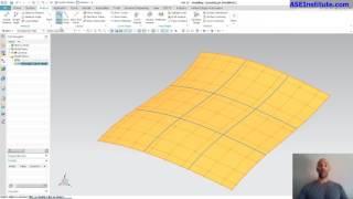 Studio Surface vs Through Curve Mesh: Siemens NX 11