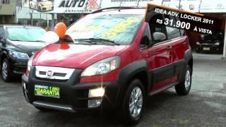 Idea Adventure Locker 1.8 Flex Vermelho 2011 - Auto X Veiculos