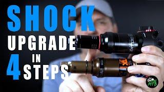 Step-by-Step How- To UPGRADE a Rear SHOCK - 4 Easy Steps - MTB Suspension How-To #bikelife