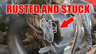 How To Remove Distributor Rotor When It's Stuck | Honda Prelude