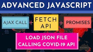 Fetch API in JavaScript | Load JSON File [API] with AJAX Call using Fetch API in JavaScript in Hindi