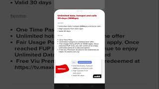 Hotlink Prepaid Unlimited Internet Plan Package December 2022 | Maxis
