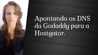 Apontando os DNS da Godaddy para a Hostgator