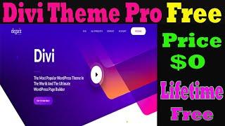 Divi theme pro free | how to get divi theme for free | divi api key free 2022