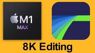 M1 Max MacBook Pro Editing 8K 60FPS Pro Res & H.265 HEVC Video Using LumaFusion