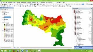 interpolation Analysis Using ArcGIS