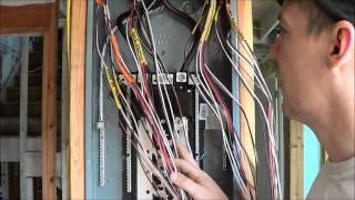 How to Wire an Electrical Panel - Square D