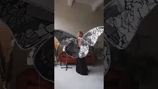 angel wings dress idea 2023...