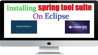 How to install spring tool suite 4 on eclipse.