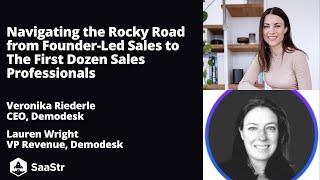 Navigating the Rocky Road from Founder-Led Sales to The First Dozen Sales Professionals | Demodesk