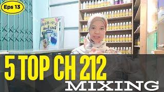 Koleksi Parfum Inspired CH 212 || Mixing Parfum #parfum​ #perfume​ #perfumecollection