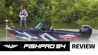 Обзор #VBOATS #FISHPRO 54 от Tobias Herrmann //алюминиевая лодка для рыбалки // Англ. с субтитрами