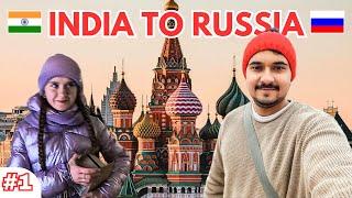 Travelling to Russia  with Russian Airlines, Aeroflot  New Delhi to Moscow