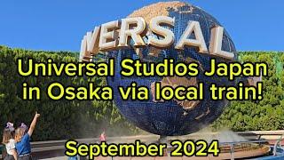 Going to Universal Studios Japan in Osaka via train in September 2024!