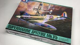 Tamiya 1/48 Supermarine Spitfire Mk. Vb- In Box Review