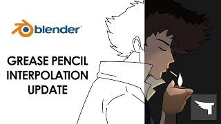 Blender Grease Pencil Tutorial | INTERPOLATION UPDATE | Blender 2.93