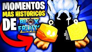 REACCIONO A LOS MOMENTOS MÁS GRANDES de la HISTORIA de Blox Fruits