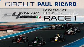 Italian F4 Championship - Paul Ricard Circuit Le Castellet - round 5 - Race 1