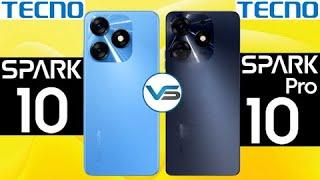 Tecno Spark 10 Pro VS Tecno Spark 10 | Tecno Spark 10 VS Tecno Spark 10 Pro | Tecno Spark 10