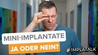 Mini-Implantate vs. normale Implantate ! Was musst du unbedingt zu diesem Thema wissen?