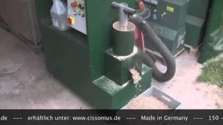 Pelletpresse "PM-200" Holzpellets selber herstellen. Cissonius GmbH