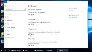 How to Turn Toggle Keys On & Off in Windows 10