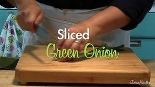 How to Slice Green Onion