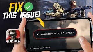 How to Fix Connecting to Online Services Error on COD Warzone Mobile