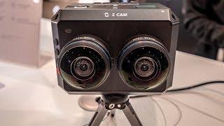 Brand New Cinematic VR180 Cams! Z Cam K2 Pro & iZugar MKX200 FIRST LOOK at NAB 2019