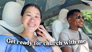 Let's get ready for church together! Sunday Vlog (Day in the Life)