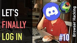 Browser hacking: Let's finally log into Discord!