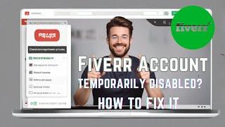 how to enable temporarily disabled fiverr account