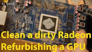 Sapphire ATI Radeon HD5850 Teardown and Rebuild - Refurb and Clean