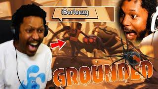 COLLAB OF THE YEAR! BERLEEZY AND ME VS SPIDERS | Grounded