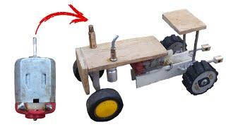 How to make a mini tractor science project | mini creative tractor , keepvilla tractor