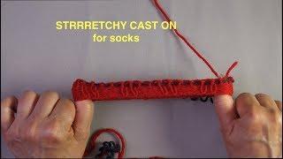 Stretchy CO for Socks