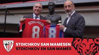  Visita de Hristo Stoichkov a San Mamés - Stoichkoven bisita San Mamesen ️